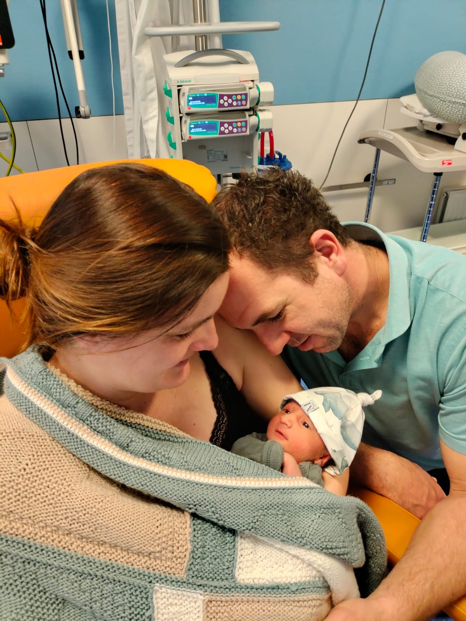 Lia en Hilbert met Juliën