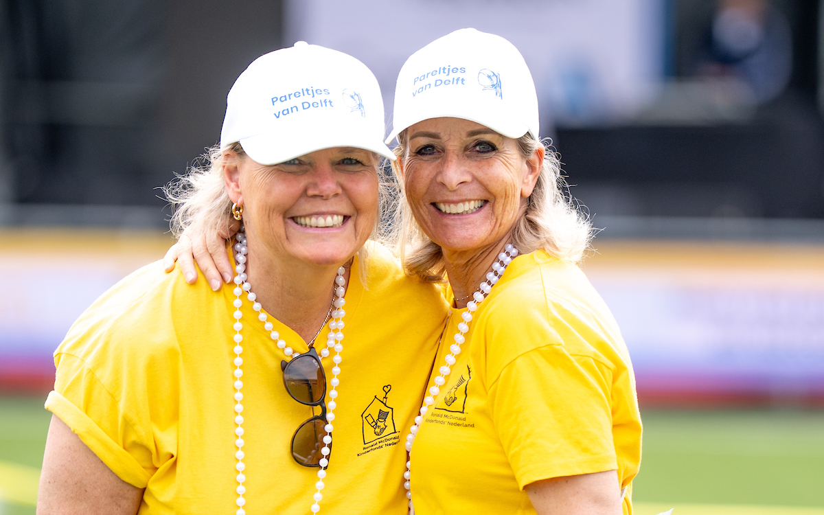 Vrijwilligers tijdens HomeSport Events