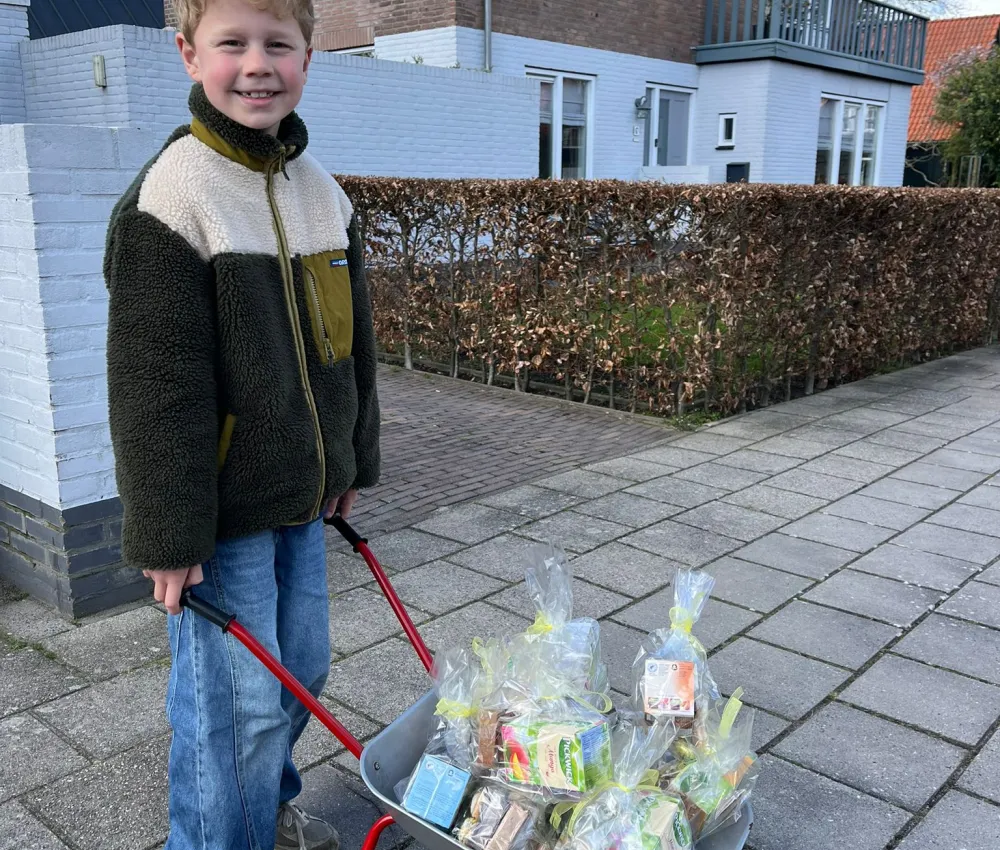 Paaspaketten verkocht door Sef 