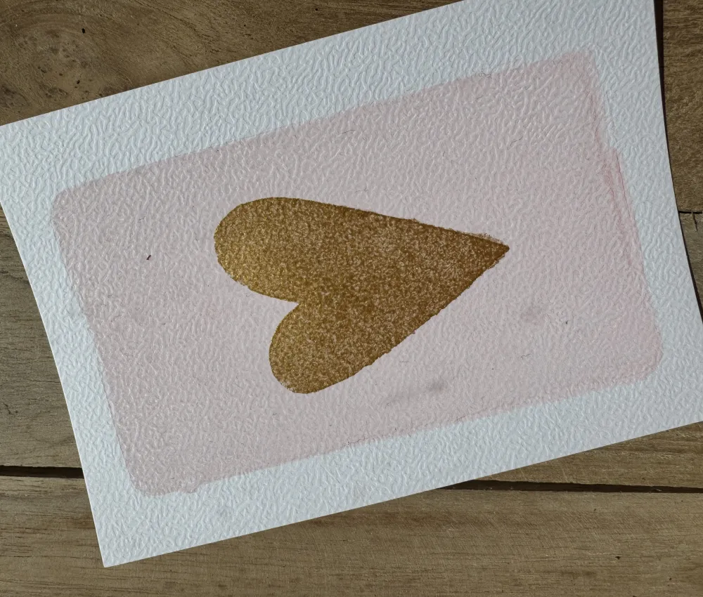 Gouden harten kaarten