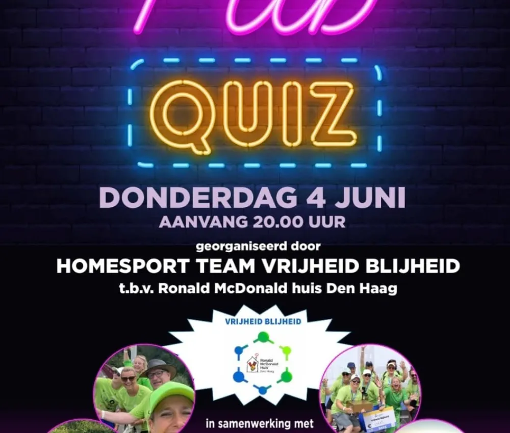 Pubquiz Team Vrijheid Blijheid