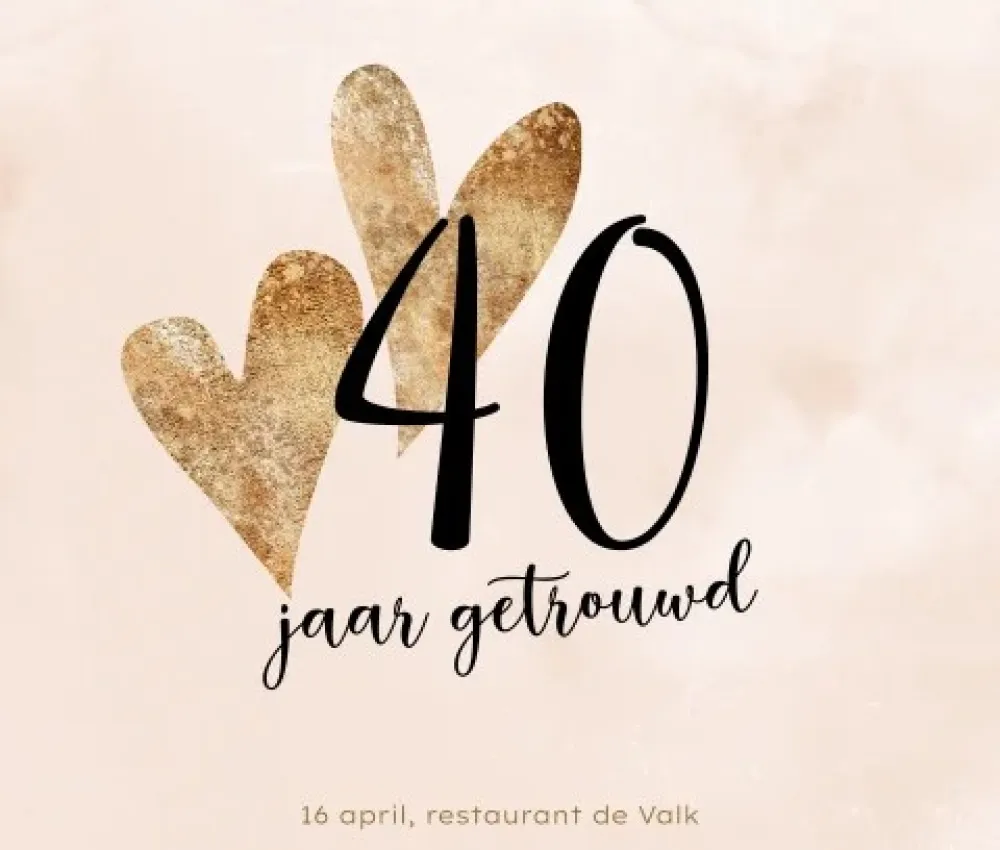 40 jaar samen