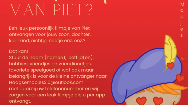 Een berichtje van Piet