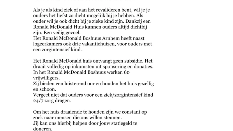 Emballage actie AH Driessen Elst