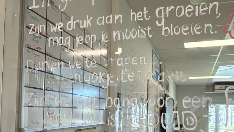 Lieve acties van leerlingen uit mijn klas