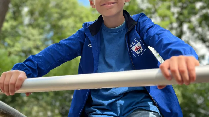 Thomas fietst de mini-homeride