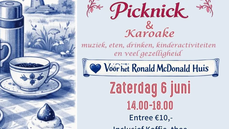 Taartenpicknick met stichting Au Boulot