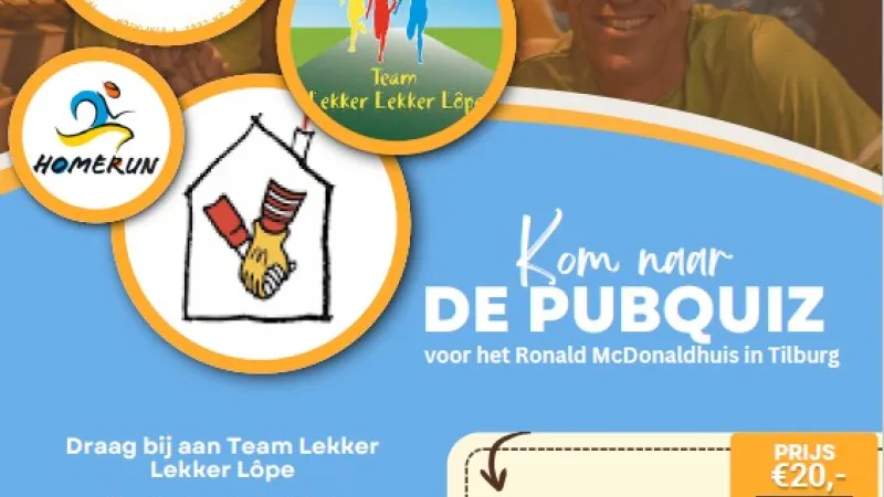 Inschrijfgeld pubquiz Jongens van de Wit