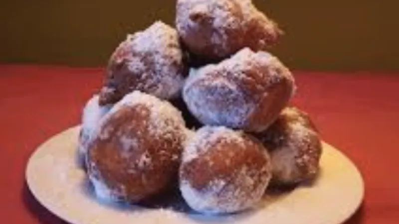 Oliebollen verkopen 