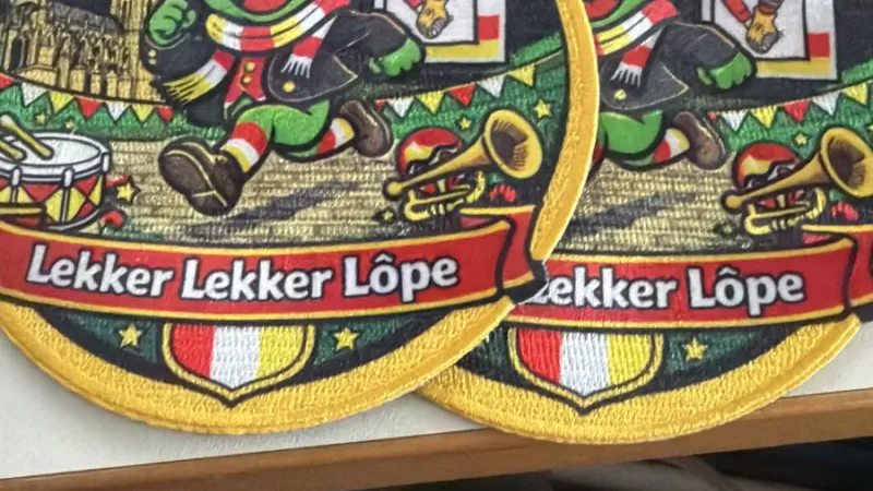 Rood wit geel Embleem