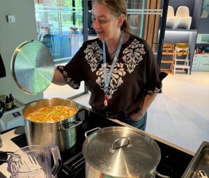 Koken in het Ronald McDonalds Emma Huis Amsterdam 