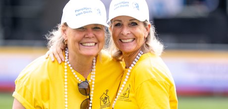 Vrijwilligers tijdens HomeSport Events